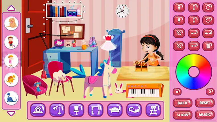 Doll house Design: Home games Image