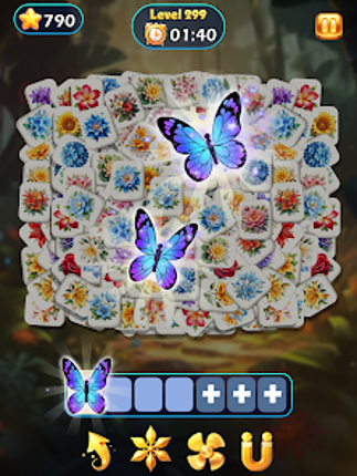 Mystical Flower - Match Tiles screenshot