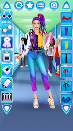 College Student Girl Dress Up screenshot