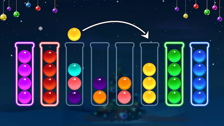 Bubble Sort Color Puzzle screenshot