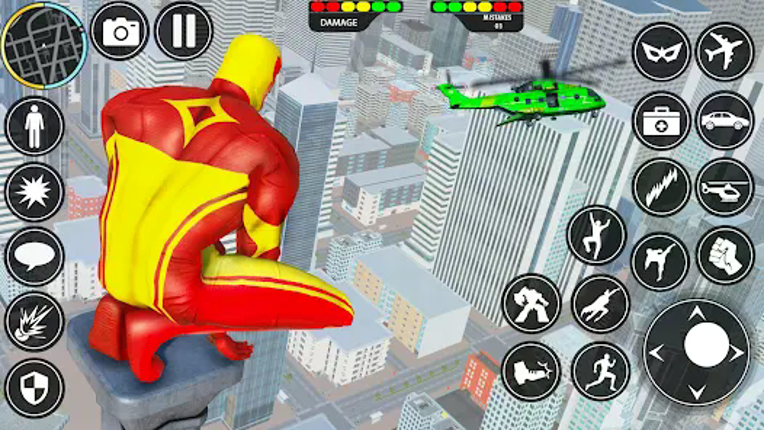 Spider Hero Man Rope Hero Game screenshot