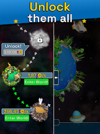 Planet Evolution: Idle Clicker screenshot