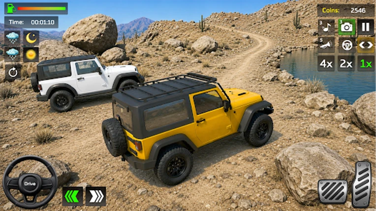 Mud Jeep Simulator Jeep Game Image