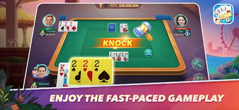 Tonk 12: Tunk Rummy ZingPlay Image