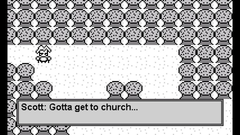 Welcome to Scott's Story in the World of Our Church and Halloween: Visual Novel screenshot