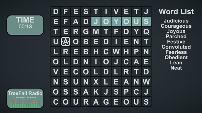 1-2-Exquisite Word Search! screenshot