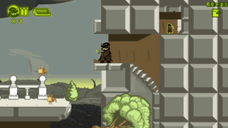 Park Cleaner -mockup- . RETRO Image