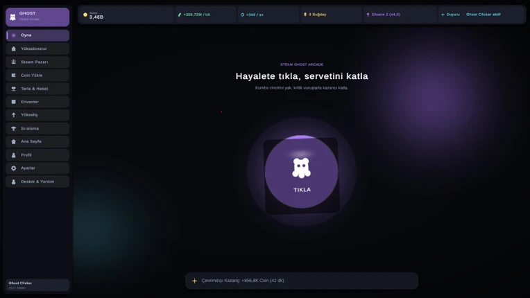 Ghost Clicker: Ethereal Idle Image