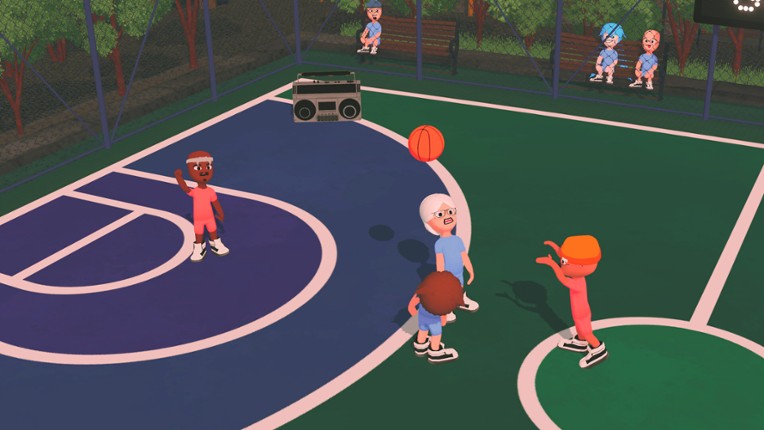 Hoop Fighters: Party Basketball screenshot