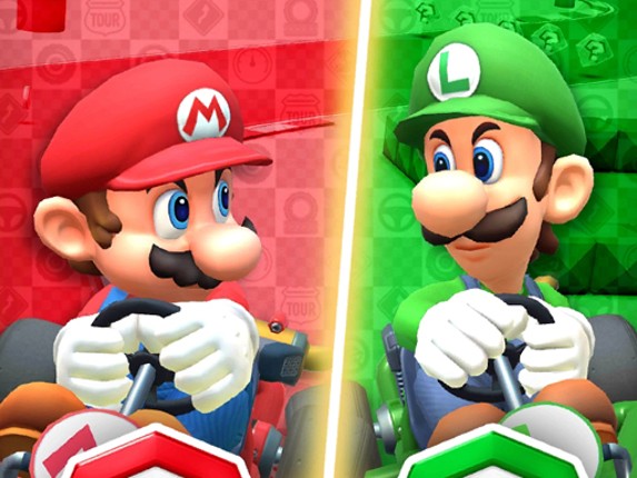 Mario Vs Luigi Game Cover