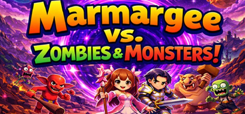 Marmargee Fighter Girl vs. Zombies & Monsters! Game Cover