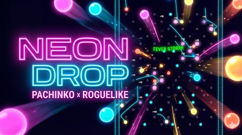 Neon Drop Image