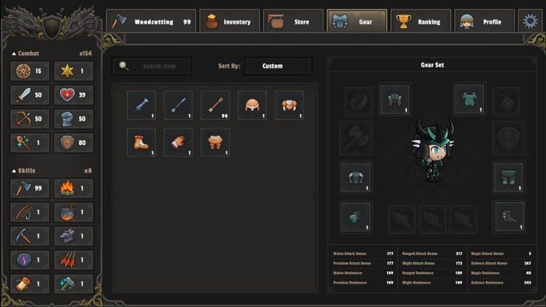 Rune Legacy Idle screenshot