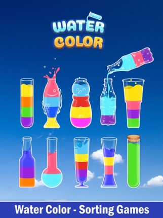 Water Color - Sorting Games Image