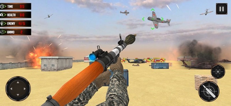 Airplane Combat Shooting Games Image