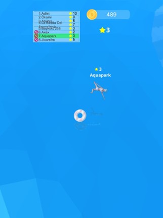 Aquapark Slide.io screenshot