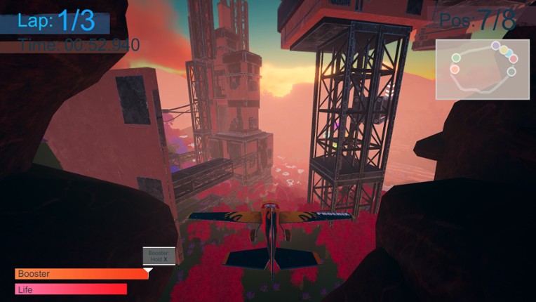 Blue swift wind screenshot