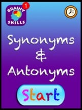 Brainy Skills Synonym Antonym Image