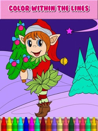 Christmas Coloring Book Games screenshot