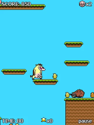 Cow & Chicken: Super Cow Adventure Image