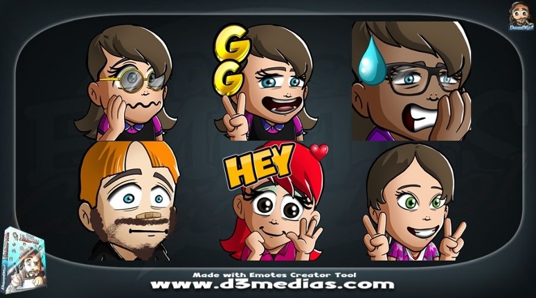 Emotes Creator Tool screenshot
