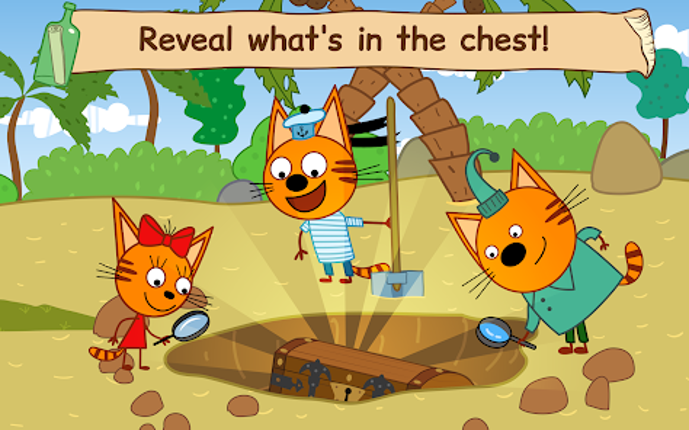 Kid-E-Cats: Sea Adventure Game screenshot
