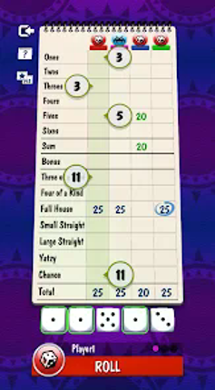 Yatzy Multiplayer Dice Game screenshot