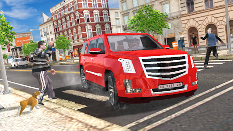 Car Simulator Escalade Driving screenshot