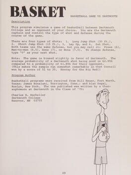 Games like PDP 10 Timesharing Basketball