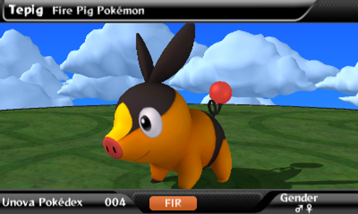 Pokédex 3D screenshot