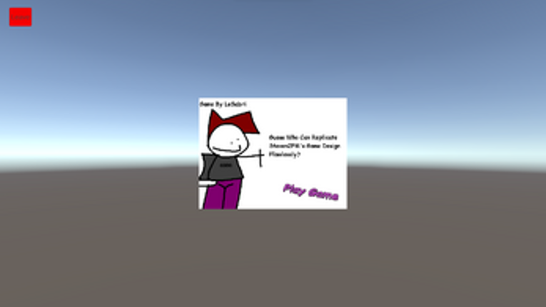 Guess Who Can Replicate Steven2PM's Game Design Flawlessly?(Labro Teasere's Steven Replication Game) Image