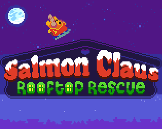 Salmon Claus Rooftop Rescue Game Cover