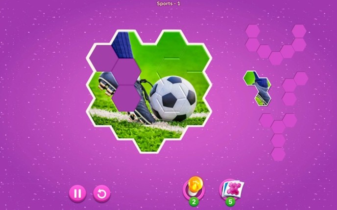 Jigsaw Puzzles Hexa Ⓞ screenshot
