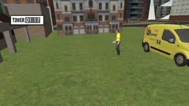 Postman Delivery Van Simulator &amp; City Mail Truck Image