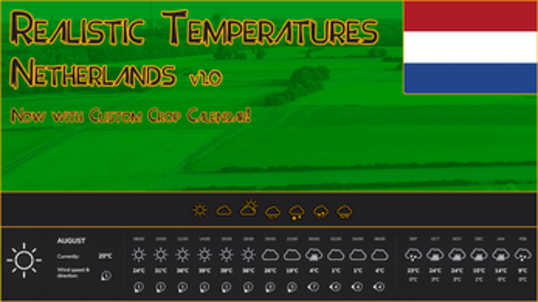 Realistic Temperatures - Netherlands Image