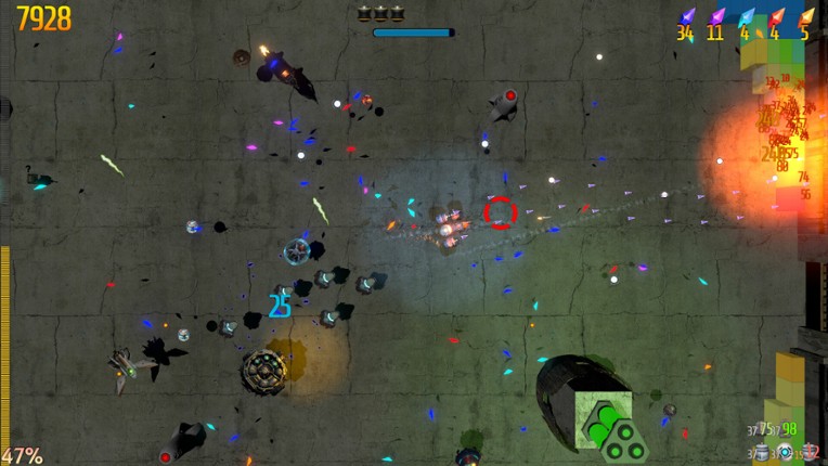 Retro Rocket Raiders screenshot