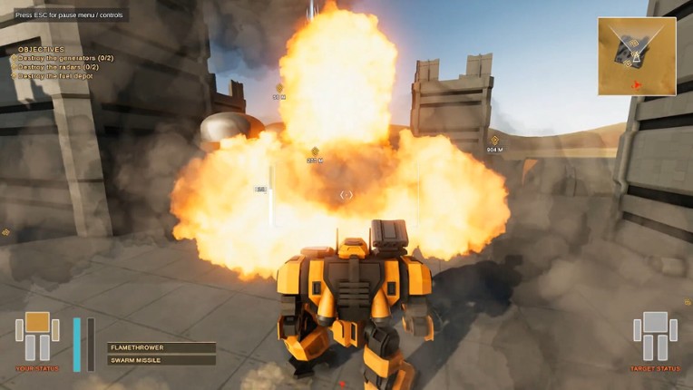 Robot Fury: Mech Combat Simulator screenshot