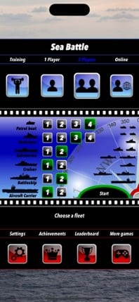 Sea Battle Board Game screenshot