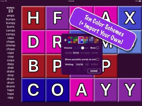 Slide A Word screenshot