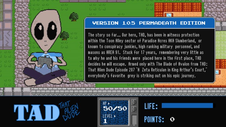 TAD: That Alien Dude screenshot