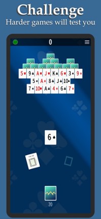 Tri Peaks Solitaire ^^^ screenshot