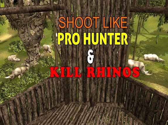 Wild Rhino Hunter Simulator – Hunt down animals in this jungle shooting simulation game Image