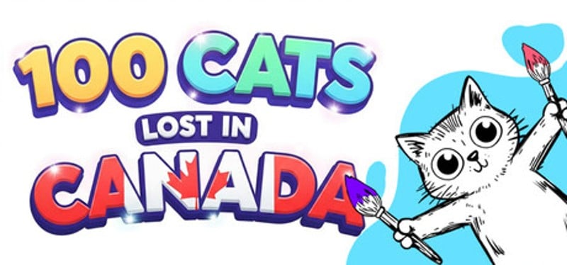 100 Cats Lost In Canada Find & Color Image