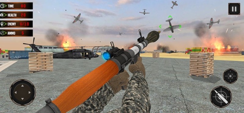 Airplane Combat Shooting Games screenshot
