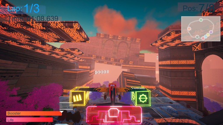 Blue swift wind screenshot