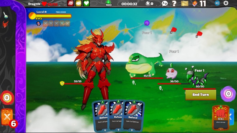 Dreamians: Card Battle screenshot