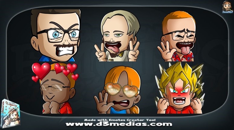 Emotes Creator Tool screenshot