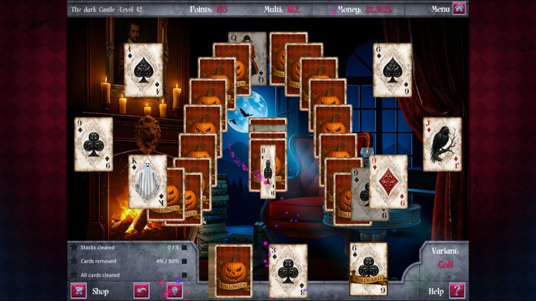 Eternal Night - Spooky Solitaire screenshot