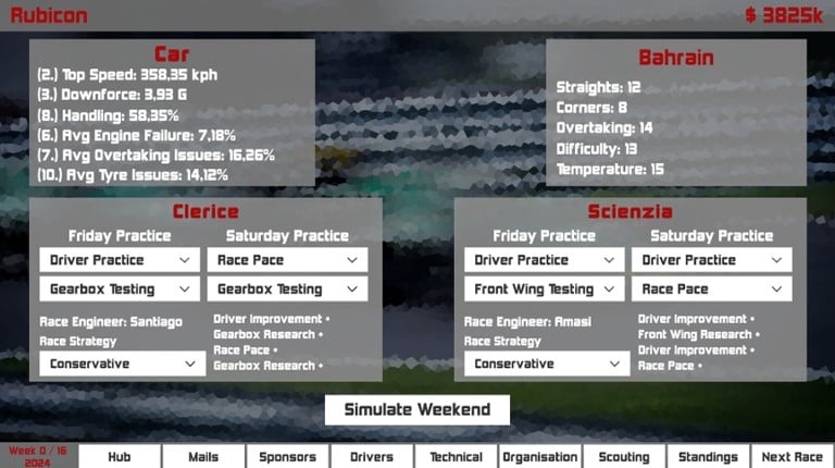 Formula Racing Manager screenshot
