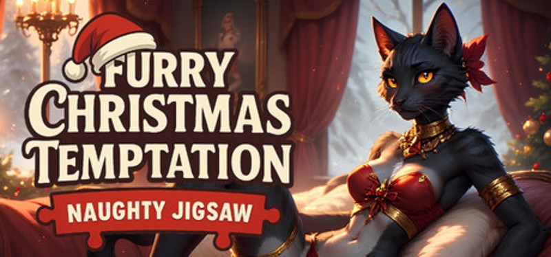 Furry Christmas Temptation – Naughty Jigsaw Image